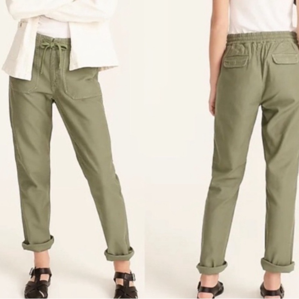 J Crew: Tie-Waste Camp Pant, New with Tag